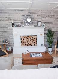 Modern Rustic Update To Fireplace Paint