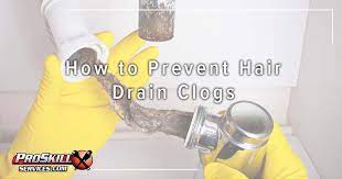 how to prevent hair drain clogs