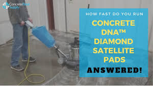 concrete dna diamond satellite pads