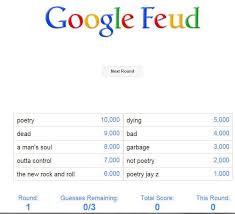 I lied about my google feud answers / enchanted hufflepuff: Google Feud Neogaf
