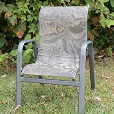 how to replace fabric on a sling chair