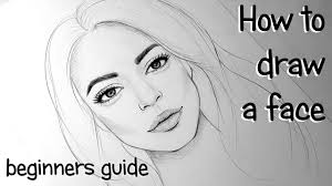 how to draw faces for beginners easy