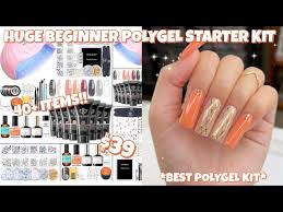 huge modelones polygel nail starter kit