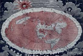 Image result for images of a flat earth map
