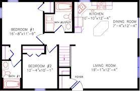 Floor Plan 30x40 Cabin Floor Plans