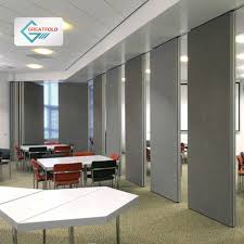 Acoustic Fabric Sliding Partition Wall
