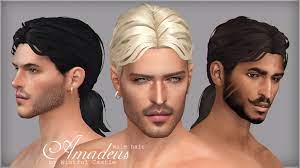 long male hair cc in the sims 4