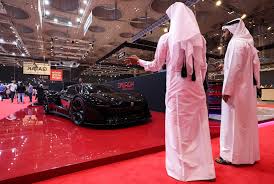 supercar makes global debut at doha