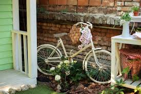street decoration backyard bicycle