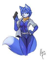 Sexy Krystal and her smugging face | Krystal | Furry art, Anthro furry, Star  fox