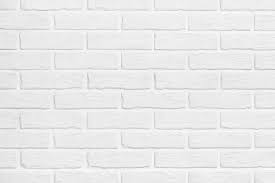 White Brick Wall Background Photo Stock