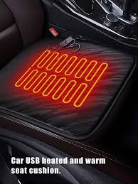 1pc Usb Interface Car Seat Warmer Shein
