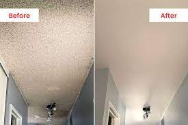 Removing A Popcorn Ceiling Diy Or Hire