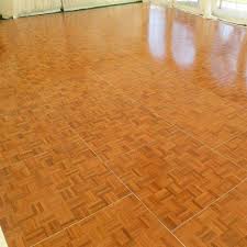 9ft x 9ft parquet dance floor lizard