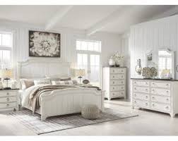Aico michael amini state street 3pc california king metal canopy bedroom set in glossy white. King Size Bedroom Sets White