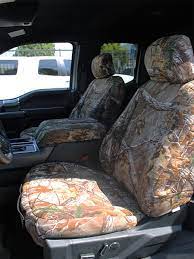 Ford Raptor Realtree Seat Covers Wet