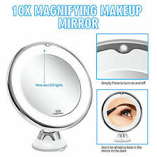 magnifying mirror with led lights
