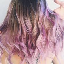The base is dyed in deep purple and the rest of the hair is sheer pastel pink. 8 Trendy Pink Ombre Ideas For Blondes And Brunettes To Try Hair Com By L Oreal