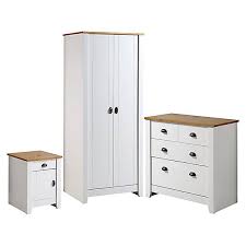Great selection of white wood bedroom furniture! Ludlow White Bedroom Furniture Set Dunelm