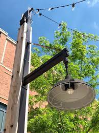 beam outdoor metal light pole structura