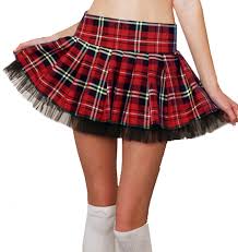 4.0 out of 5 stars 93. Plus Size Plaid Schoolgirl Mini Skirt With Black Tulle Underskirt