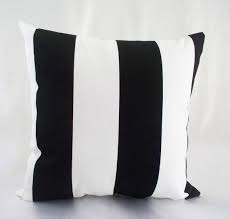 Outdoor Striped Outdoor Pillows Square