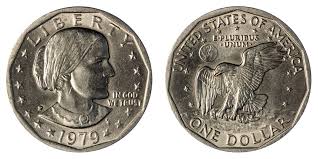 1979 P Susan B Anthony Dollar Wide Rim Near Date Coin