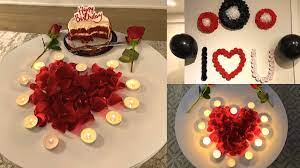 romantic birthday decoration ideas at