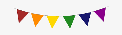 clipart triangle flag banner png image