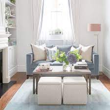 how to arrange furniture in a small