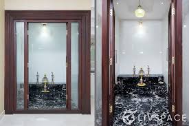Pooja Room Glass Door Design Ideas For