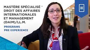 Mastère Spécialisé ® Droit des Affaires Internationales et Management  (DAIM)/LL.M. | ESSEC Programs - YouTube