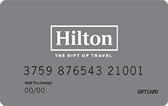 hilton gift cards gift cards