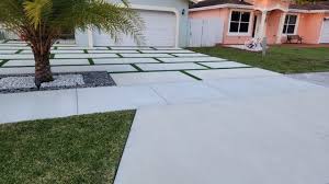 Concrete And Artificial Grass A Match