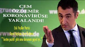 Eski Yeşiller Partisi Genel Başkanı Cem Özdemir:- “Testim pozitif çıktı ama  durumum gayet iyi” – Alevi Haber Ağı