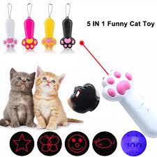 led lighting interactive cat toys