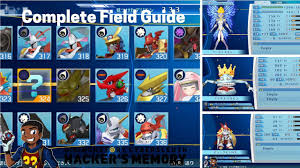 Digimon Story Cyber Sleuth Hacker Memory Complete Field
