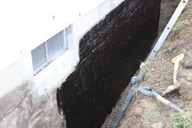 Tar Coating Foundation Systems Of