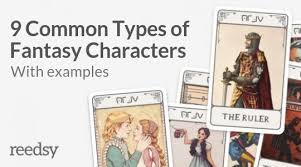 9 common types of fantasy characters