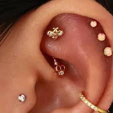 rook earring bee rook piercing jewelry