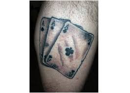 Collection by postcards from the pool. Playing Cards Tattoo Prison Tattoos And Their Meanings