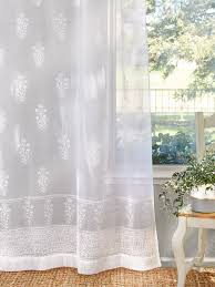 elegant white fl bedding curtains