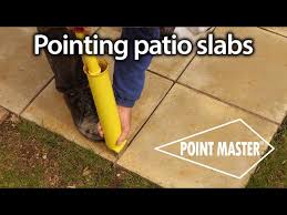 Pointing Patios And Paving Slabs With