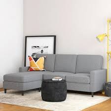 l shaped sectional sofa tapered wood