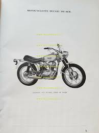 ducati 350 scrambler 1969 manuale uso