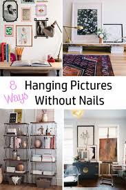 Hanging Pictures Without Nails 8 Ways