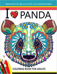 Coloring book panda illustrations & vectors. Amazon Com I Love Panda Coloring Book For Adult 9781544673011 Panda Coloring Book For Adult Books