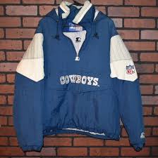 Great savings free delivery / collection on many items. Vintage 90s Dallas Cowboys Starter Pullover Puffer Depop