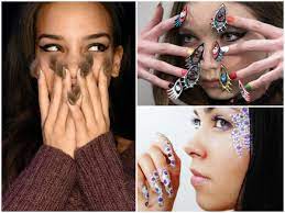 absolutely bizarre and crazy nail art