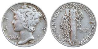1927 Mercury Silver Dime Coin Value Prices Photos Info